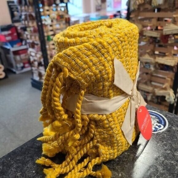 Opalhouse Jungalow 50 X 60" Waffle Weave Afghan Throw with Fringe - Picture 2 of 5